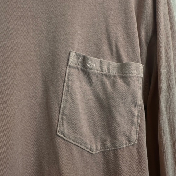 RVCA pigment dye long sleeve top - Picture 3 of 6